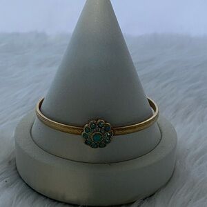 Catherine Popesco La Vie Gold Filagree Bangle Bracelet